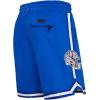 Mens NFL Classic Chenille Cotton Double Knit Short(Indianapolis Colts  Royal)