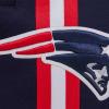 Mens NFL Classic Chenille Cotton Double Knit Short(New England Patriots  Navy)