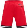 Mens NFL Classic Chenille Cotton Double Knit Short(Red)