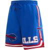 Mens NFL Classic Chenille Cotton Double Knit Short(Royal Blue)