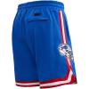 Mens NFL Classic Chenille Cotton Double Knit Short(Royal Blue)