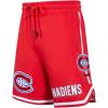 Mens NHL Classic Chenille Athletic Short(Red)