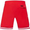 Mens NHL Classic Chenille Athletic Short(Red)