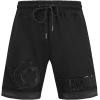 Mens NHL Classic Chenille Athletic Short(Triple Black)