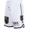Mens NHL Classic Chenille Athletic Short(White/Black)