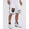 Mens NHL Classic Chenille Athletic Short(White/Black)