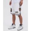Mens NHL Classic Chenille Athletic Short(White/Black)