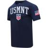 Mens USSF Classic Chenille Cotton Short Sleeve Tee(Midnight Navy)