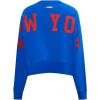 Pro Standard Womens NHL Wingspan Brushed Back French Terry Crewneck Sweatshirt(Royal Blue)