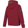 Pro Standard Big Boys NBA Classic Chenille Fleece Full Zip Hoodie(Cardinal Red)