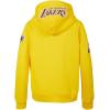 Pro Standard Big Boys NBA Classic Chenille Fleece Full Zip Hoodie(Yellow)
