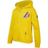 Pro Standard Big Boys NBA Classic Chenille Fleece Full Zip Hoodie(Yellow)