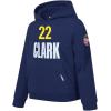 Pro Standard Big Boys WNBA Indiana Fever Classic Player Name And Number Fleece Pull Over Hoodie(Midnight Navy)