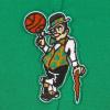 Pro Standard Big Girls NBA Retro Classics Fleece Pull Over Hoodie(Kelly Green)