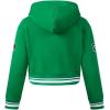 Pro Standard Big Girls NBA Retro Classics Fleece Pull Over Hoodie(Kelly Green)