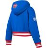 Pro Standard Big Girls NBA Retro Classics Fleece Pull Over Hoodie(Royal Blue/Red)