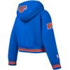 Pro Standard Big Girls NBA Retro Classics Fleece Pull Over Hoodie(Royal/Orange/Royal)