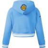 Pro Standard Big Girls NBA Retro Classics Fleece Pull Over Hoodie(University Blue)