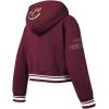 Pro Standard Big Girls NBA Retro Classics Fleece Pull Over Hoodie(Wine)