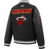 Pro Standard Big Kids NBA Retro Classics Varsity Jacket(Black)