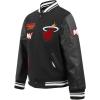 Pro Standard Big Kids NBA Retro Classics Varsity Jacket(Black)