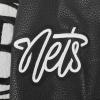 Pro Standard Big Kids NBA Retro Classics Varsity Jacket(Eggshell/ Black)