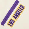 Pro Standard Big Kids NBA Retro Classics Varsity Jacket(Eggshell/ Purple)