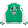 Pro Standard Big Kids NBA Retro Classics Varsity Jacket(Kelly Green/ White)