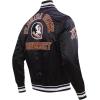 Pro Standard MENS COLLEGE COLLEGE CLASSIC CHENILLE SATIN SATIN JACKET(Black)