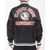 Pro Standard MENS COLLEGE COLLEGE CLASSIC CHENILLE SATIN SATIN JACKET(Black)