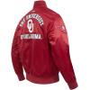 Pro Standard MENS COLLEGE COLLEGE CLASSIC CHENILLE SATIN SATIN JACKET(Cardinal Red)