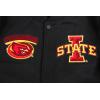 Pro Standard Mens College Classic Chenille Varsity Jacket(Jet Black)