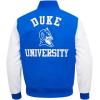 Pro Standard Mens College Classic Chenille Varsity Jacket(Royal Blue/White)