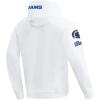 Pro Standard Mens NFL Old English Brushed Back French Terry Pull Over Hoodie(White)