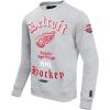 Pro Standard Mens NHL Old English Crewneck Sweatshirt(Heather Grey)