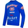 Pro Standard Mens NHL Old English Crewneck Sweatshirt(Royal Blue)