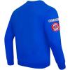 Pro Standard Mens NHL Old English Crewneck Sweatshirt(Royal Blue)