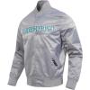 Pro Standard Mens WNBA Classic Chenille Satin Jacket(Gray)