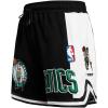 Pro Standard NBA Mens Mens NBA Retro Classics Cotton Double Knit Athletic Short(Black)