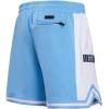 Pro Standard NBA Mens Mens NBA Retro Classics Cotton Double Knit Athletic Short(University Blue)