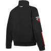 Pro Standard NBA boys Big Boys Nba Classic Chenille Tricot Track Jacket(Black/Red)