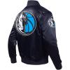 Pro Standard NBA mens Mens Nba Classic Satin Jacket(Midnight Navy)