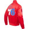 Pro Standard NBA mens Mens Nba Classic Satin Jacket(Red)