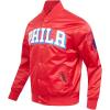 Pro Standard NBA mens Mens Nba Classic Satin Jacket(Red)