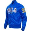 Pro Standard NBA mens Mens Nba Classic Satin Jacket(Royal Blue)