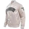 Pro Standard NBA mens Mens Nba Classic Satin Jacket(Silver)