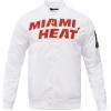 Pro Standard NBA mens Mens Nba Classic Satin Jacket(White)