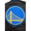 Pro Standard NBA mens Mens Nba Mash Up Satin Jacket(Black/Royal Blue/Black)