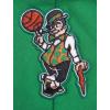 Pro Standard NBA womens Womens Nba Retro Classics Brushed Back French Terry Cropped Pullover Hoodie(Kelly Green)