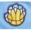 Pro Standard NBA womens Womens Nba Retro Classics Brushed Back French Terry Cropped Pullover Hoodie(University Blue)